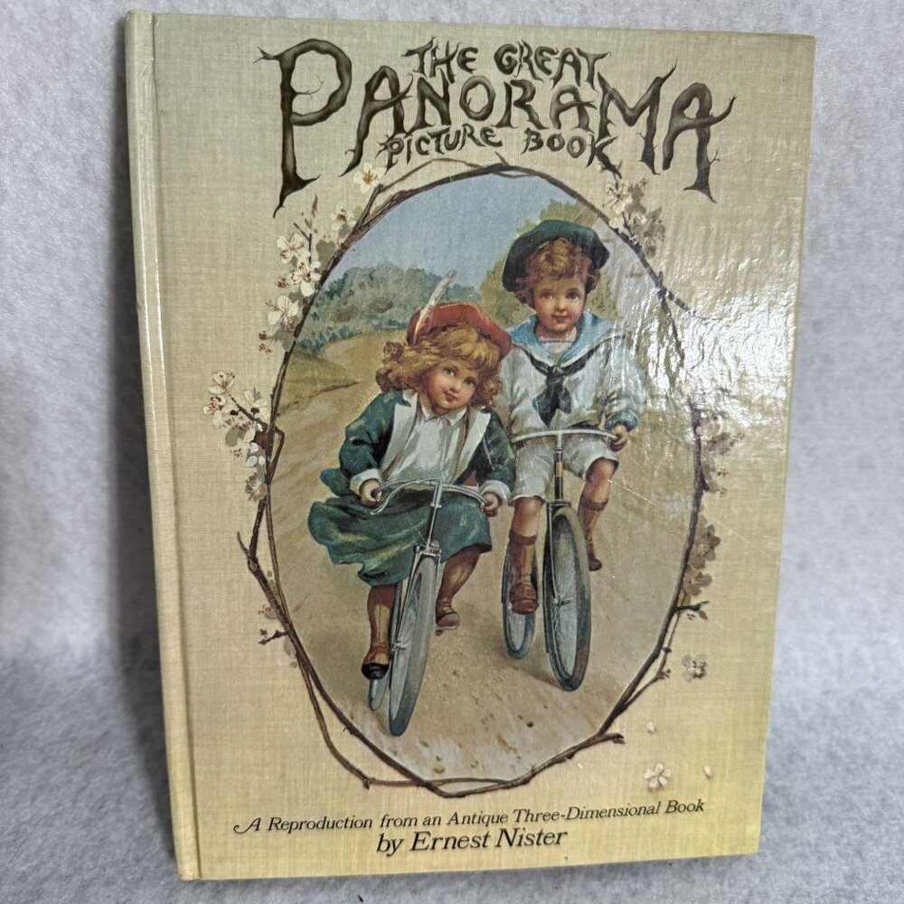 The Great Panorama Picture Book Ernest Nister Hardback 1982 Reproduction Pop-up